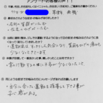 草津市 整体 70代女性 膝痛 背中の痛み　